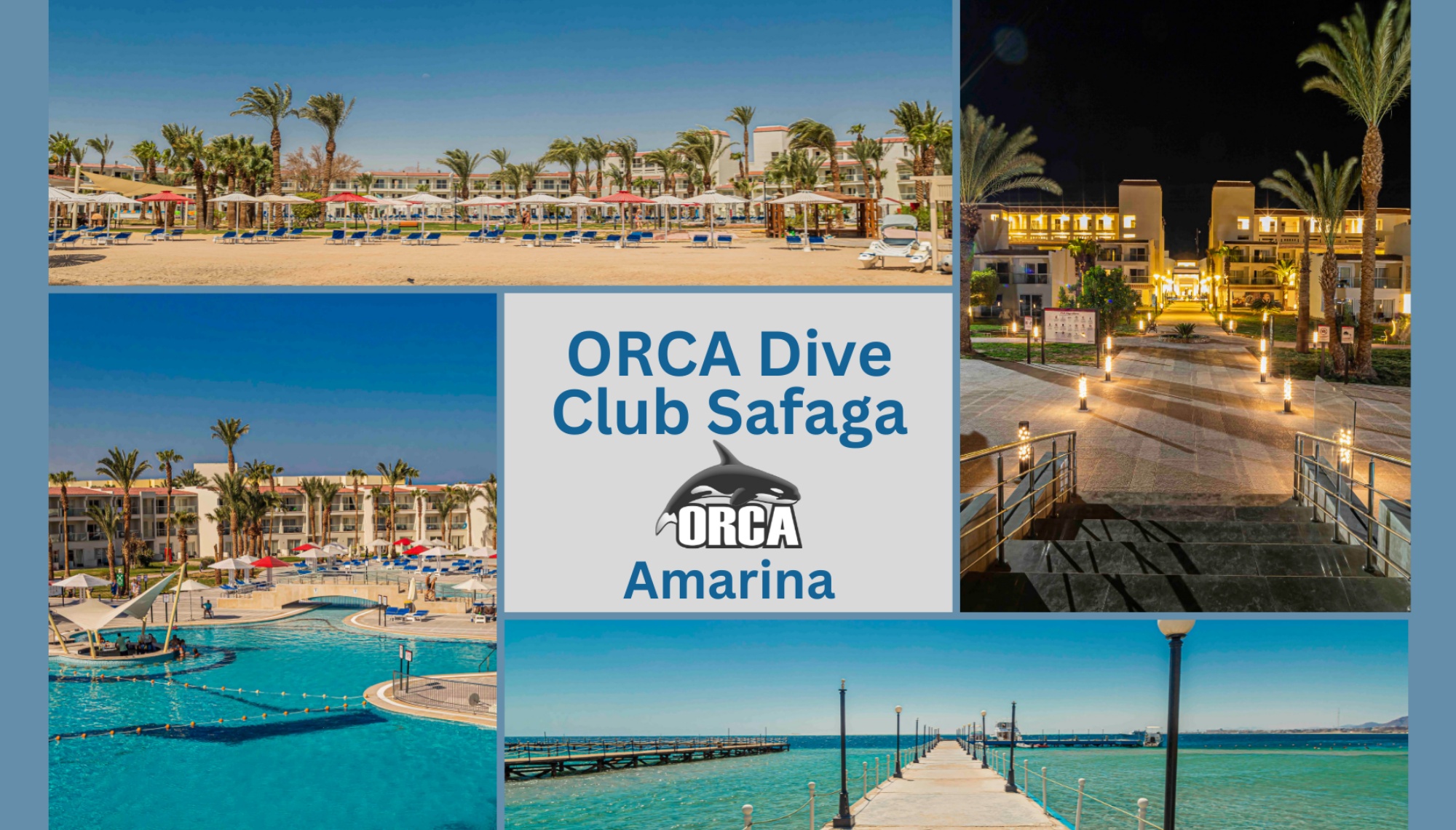 Seit 01.01.2024 im Amarina Abu Soma Resort Safaga